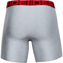 Boxeri pentru bărbați Under Armour  Tech 6in 2Pack Grey