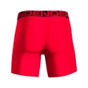 Boxeri pentru bărbați Under Armour  Tech 6in 2Pack Red