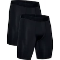 Boxeri pentru bărbați Under Armour  Tech Mesh 9in 2Pack Black