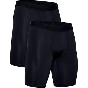 Boxeri pentru bărbați Under Armour  Tech Mesh 9in 2Pack Black