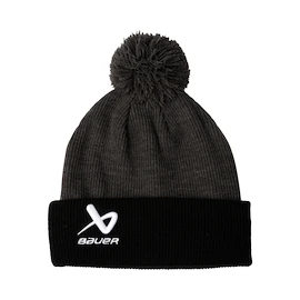 Căciulă Bauer 2Tone Knit Pom Black/Grey