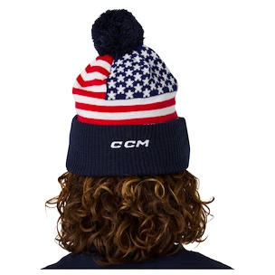 Căciulă CCM  Flag Hood Team USA Navy