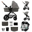 Cărucior de oraș Kinderkraft Moov 2 Air 3In1 Light Grey