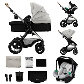 Cărucior de oraș Kinderkraft Moov 2 XL Moonlight Grey