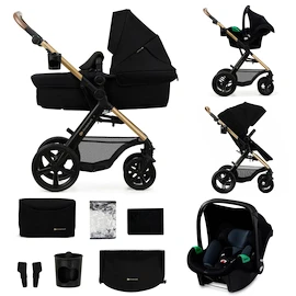 Cărucior de oraș Kinderkraft Moov 2 XL Pure Black