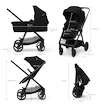 Cărucior de oraș Kinderkraft Newly 3In1 Classic Black + Mink Pro