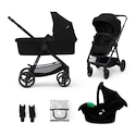 Cărucior de oraș Kinderkraft Newly 3In1 Classic Black + Mink Pro