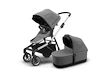 Cărucior de oraș Thule Sleek Aluminum/Gray Melange