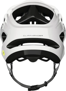 Cască de ciclism Abus Cliffhanger Shiny White L