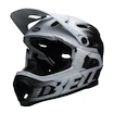 Cască de ciclism Bell  Super DH Spherical Mat Black/White