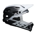 Cască de ciclism Bell  Super DH Spherical Mat Black/White