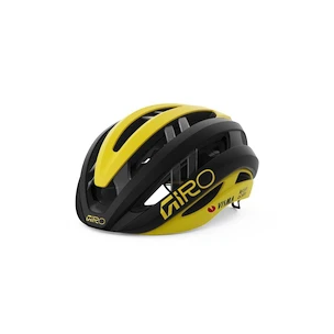 Cască de ciclism Giro Aries  Spherical Mat Black/Yellow Visma S