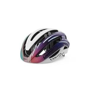 Cască de ciclism Giro Aries  Spherical Mat White/Black Canyon/SRAM