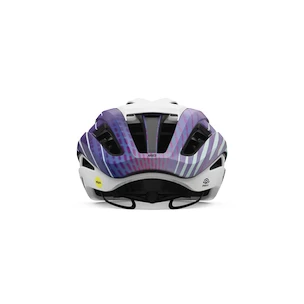 Cască de ciclism Giro Aries  Spherical Mat White/Black Canyon/SRAM