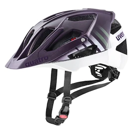 Cască de ciclism Uvex Quatro CC Plum-White Mat (S4100260100)