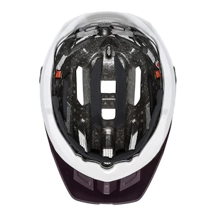 Cască de ciclism Uvex Quatro CC Plum-White Mat (S4100260100) 52 - 57 cm