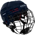 Cască de hochei CCM Tacks 70 Combo Navy  Senior L