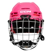 Cască de hochei CCM Tacks 70 Combo Pink Junior