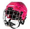 Cască de hochei CCM Tacks 70 Combo Pink Junior