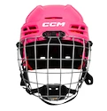 Cască de hochei CCM Tacks 70 Combo Pink Junior