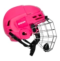 Cască de hochei CCM Tacks 70 Combo Pink Junior