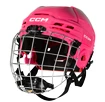 Cască de hochei CCM Tacks 70 Combo Pink Youth
