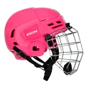 Cască de hochei CCM Tacks 70 Combo Pink Youth