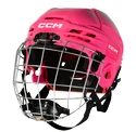 Cască de hochei CCM Tacks 70 Combo Pink Youth