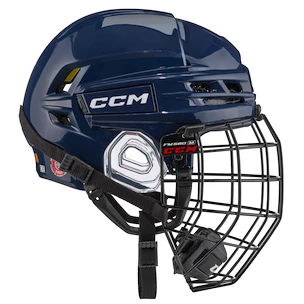 Cască de hochei CCM Tacks 720 Combo Navy Senior