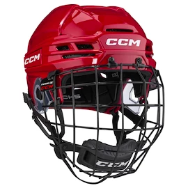 Cască de hochei CCM Tacks 720 Combo Red Senior