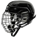 Cască de hochei Warrior Alpha One Pro Combo Senior M, negru