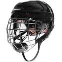Cască de hochei Warrior Covert CF 100 Combo Red Senior