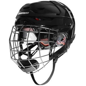 Cască de hochei Warrior Covert CF 100 Combo Red Senior