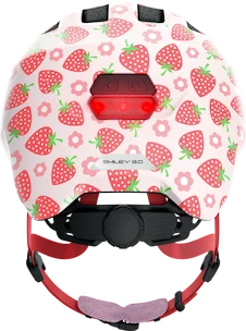 Cască pentru copii Abus Smiley 3.0 LED Rose strawberry