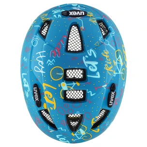 Cască pentru copii Uvex   Kid 2 CC Let's Ride Black