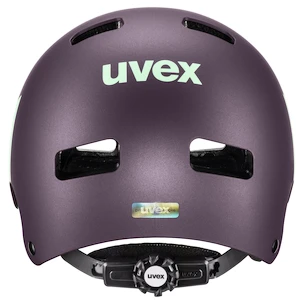 Cască pentru copii Uvex Kid 3 CC Plum-Mint (S4149721800) 55 - 58 cm