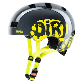 Cască pentru copii Uvex Kid 3 Dirtbike Grey-Lime (S4148191100)