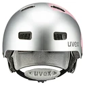 Cască pentru copii Uvex Kid 3 Silver-Rosé (S4148193600)