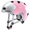Cască pentru copii Uvex Kid 3 Silver-Rosé (S4148193600) 55 - 58 cm