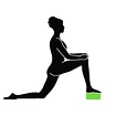 Casetă stepper Schildkröt  Yoga Block Green