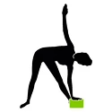 Casetă stepper Schildkröt  Yoga Block Green