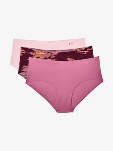 Chiloți pentru femei Under Armour  PS Hipster 3Pack Print-PNK