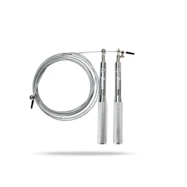 Coardă de sărit GymBeam Metal Jumping Rope Silver