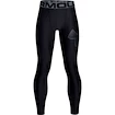 Colanți pentru băieți Under Armour HeatGear Leggings Black XS