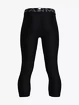 Colanți pentru băieți Under Armour  HG Armour 3/4 Leggings-BLK