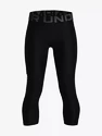 Colanți pentru băieți Under Armour  HG Armour 3/4 Leggings-BLK