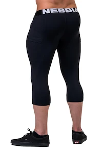 Colanți pentru bărbați Nebbia  Legend of Today leggings calf lenght 188 black XL