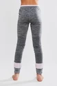 Colanți pentru copii Craft  Fuseknit Comfort Junior grey/pink