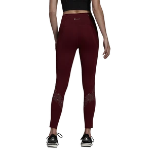 Colanți pentru femei adidas Own The Run Radically Reflective 7/8 Tights Shadow Red