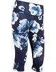 Colanți pentru femei Endurance  Franz 3/4 Waist Printed Tights